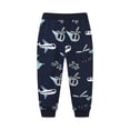 thumbnail image 1 of CHUANK Baby Pants Toddler Boys Cotton Drawstring Elastic Jogger Athletic Knit Sweat With Pockets, 1 of 9