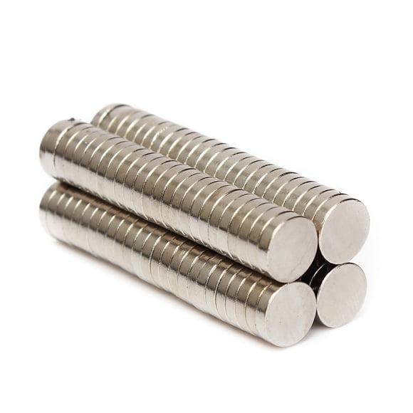 Graflsoa 100Pcs N50 Neodymium Magnets 8x2mm, Strong Round Rare Earth Magnets for DIY, Fridge, Whiteboard, Crafts, and Multi-Purpose Fixing