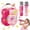 Pink, variant on LINXUXIE Mini Karaoke Machine for Kids, Wireless Pink Microphone Toys for Toddlers, Birthday Gifts for 3-5 5-8 Year Old