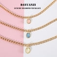 thumbnail image 6 of NIBOLOG Pet Necklace Eye-catching Exquisite Elegant Bowknot Fake Gemstone Pendant Pet Dog Cat Jewelry Pet Supply, 6 of 8