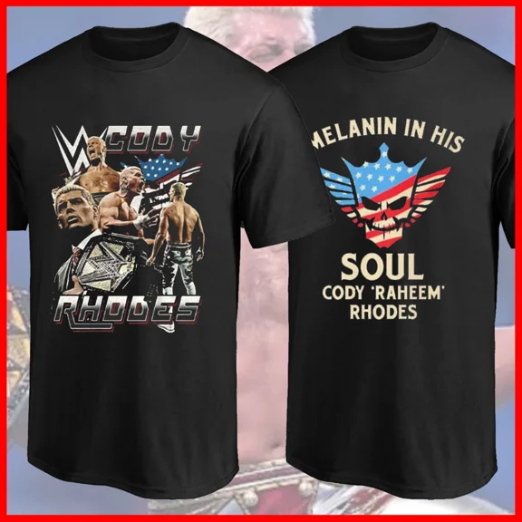HOT 2025 Cody Rhodes Melanin in his Soul Cody, Cody Rhodes Captain FASTSHIP