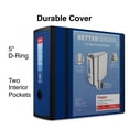 thumbnail image 2 of Staples 5" 3-Ring Better Binder Navy Blue 2/Pack ST55819-CCVS, 2 of 8