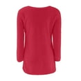 thumbnail image 5 of Bovemsi Womens Sweaters Casual Solid Long Sleeve Jumper Blouse Cute Sweaters, 5 of 5