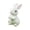 F, variant on Uanit Creative Bunny DIY Decorative Accessories Set - Small Gardening and Landscaping Figurines for Fairy Gardens, Spring Planters, Outdoor Decor and Themed Craft Projects