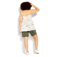 thumbnail image 2 of City Chic Trendy Plus Size Windswept Camisole Top Ivory Wind Swept 14W, 2 of 4