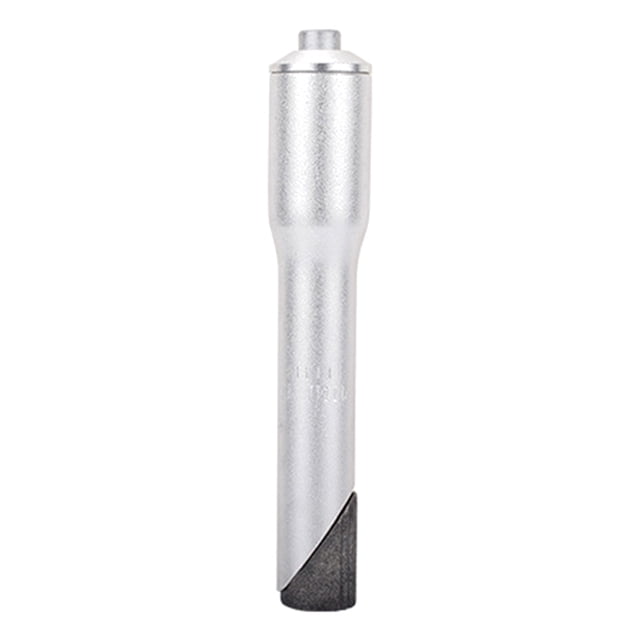 Eigraketly bicicleta plegable bicicleta horquilla delantera tubo vástago montaña bicicleta manillar extensión vástago aumento 25,4mm Ciclismo plata 25.4 mm Eigraketly OD0819-04