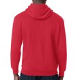 thumbnail image 2 of Men's Starter Red Cincinnati Reds Team Mesh Print Graphic Pullover Hoodie, 2 of 2