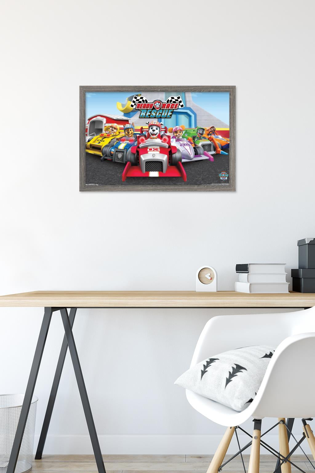 Nickelodeon Paw Patrol - Rescue Wall Poster, 14.725" x 22.375", Framed