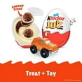 thumbnail image 3 of Kinder Joy Eggs Holiday Treat Plus Toy Sweet Cream and Chocolatey Wafers Stocking Stuffer, Individually Wrapped, 0.7 Oz. (Pack of 15), 3 of 3