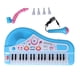 thumbnail image 3 of Piano Para Bebés, Diferentes Efectos De Sonido, Pequeño, Compacto, Para Niños Pequeños, Conveniente, Práctico, Seguro, ABS, Azul Encantador Para El Hogar ANGGREK Otros, 3 of 8