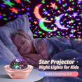 thumbnail image 2 of One Fire Night Light Kids,96 Lighting Modes Star Projector Lights For Bedroom, 360rotating+6 Films Baby Night Light ProjectorYOUYOU, 2 of 4