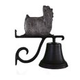 thumbnail image 1 of Cast Bell With Swedish Iron Yorkshire Terrier Ornament, 1 of 1