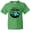Kelly Green, variant on Daddy's Hiking Buddy with Mountains and Trees Youth T-Shirt