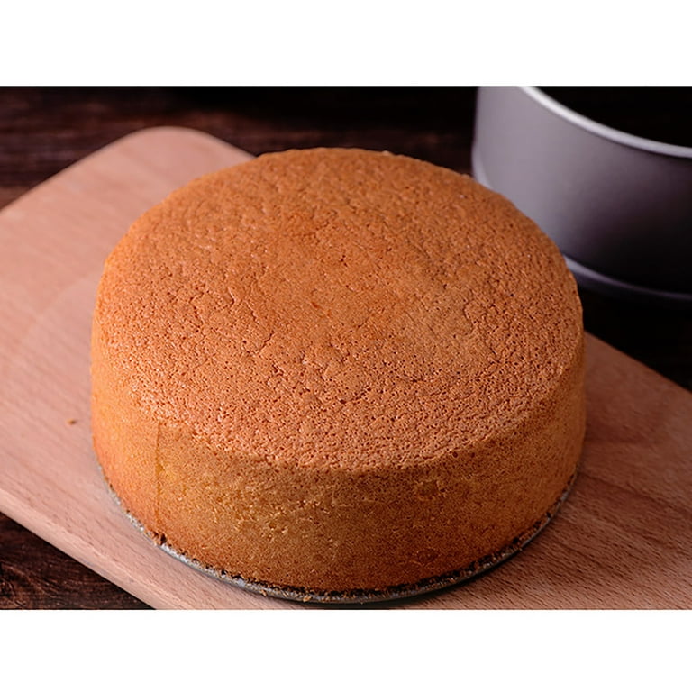 Wovilon Silicone Molds Cake Mold Round Cake Mould Movable Bottom