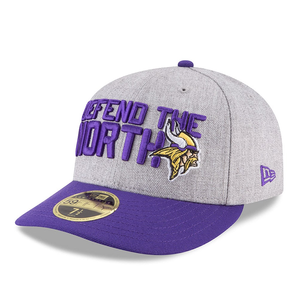 New Era Minnesota Vikings Callout Cuffed Pom Knit Hat//Cap