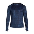 thumbnail image 3 of Athletic Works Men's Jacquard Active Tee with Long Sleeves, Sizes S-3XL, 3 of 5