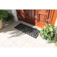 thumbnail image 2 of A1 Home Collections First Impression Audrey Rubber Entry Double Doormat (17.71 x 47.25), 2 of 5