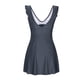 thumbnail image 4 of Augper Women's Swimsuit Ruffle Cutout Swimdress V Neck Wrap Swimwear, 4 of 9