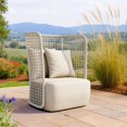thumbnail image 3 of ZUO Hudu Accent Chair Beige, 3 of 11