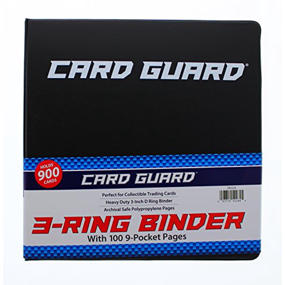 Cardguard Premium 3Ring 3 Card Binder Including 100 Starter Series