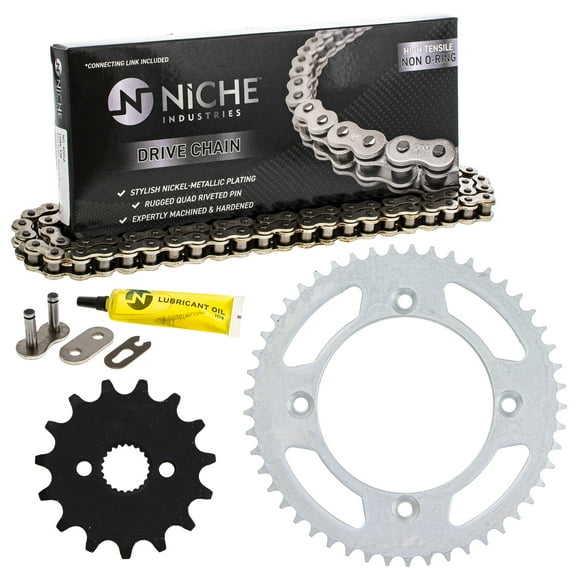 Niche Sprocket Chain Set for Honda CR80R 15/49T 420 Motorcycle MK1004030