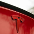 thumbnail image 3 of IPG Compatible with Model 3 Decal Sticker (9 Logo Set) Overlay Stickers Do it Yourself Stickers Set Personalize Your Vehicle (Pearl Red), 3 of 8