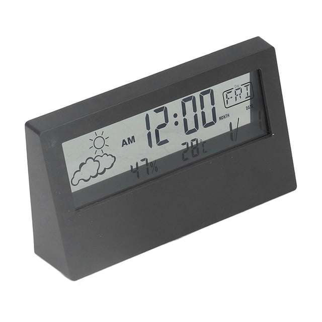 Reloj despertador para el hogar, reloj despertador LCD Reloj despertador LCD transparente Reloj LCD transparente Tecnología avanzada