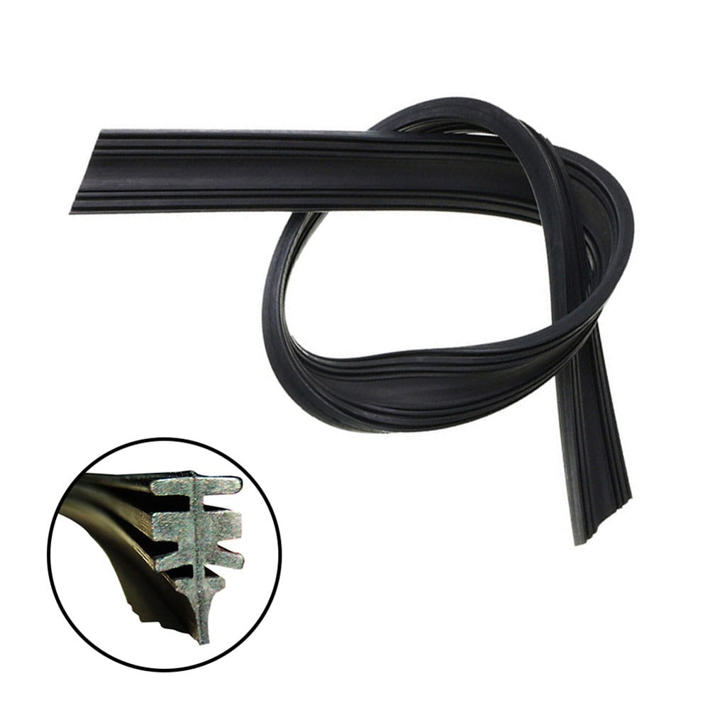 2PCS Windshield Natural Rubber Car Wiper Blade Strip (Refill) 6mm - Foto 5