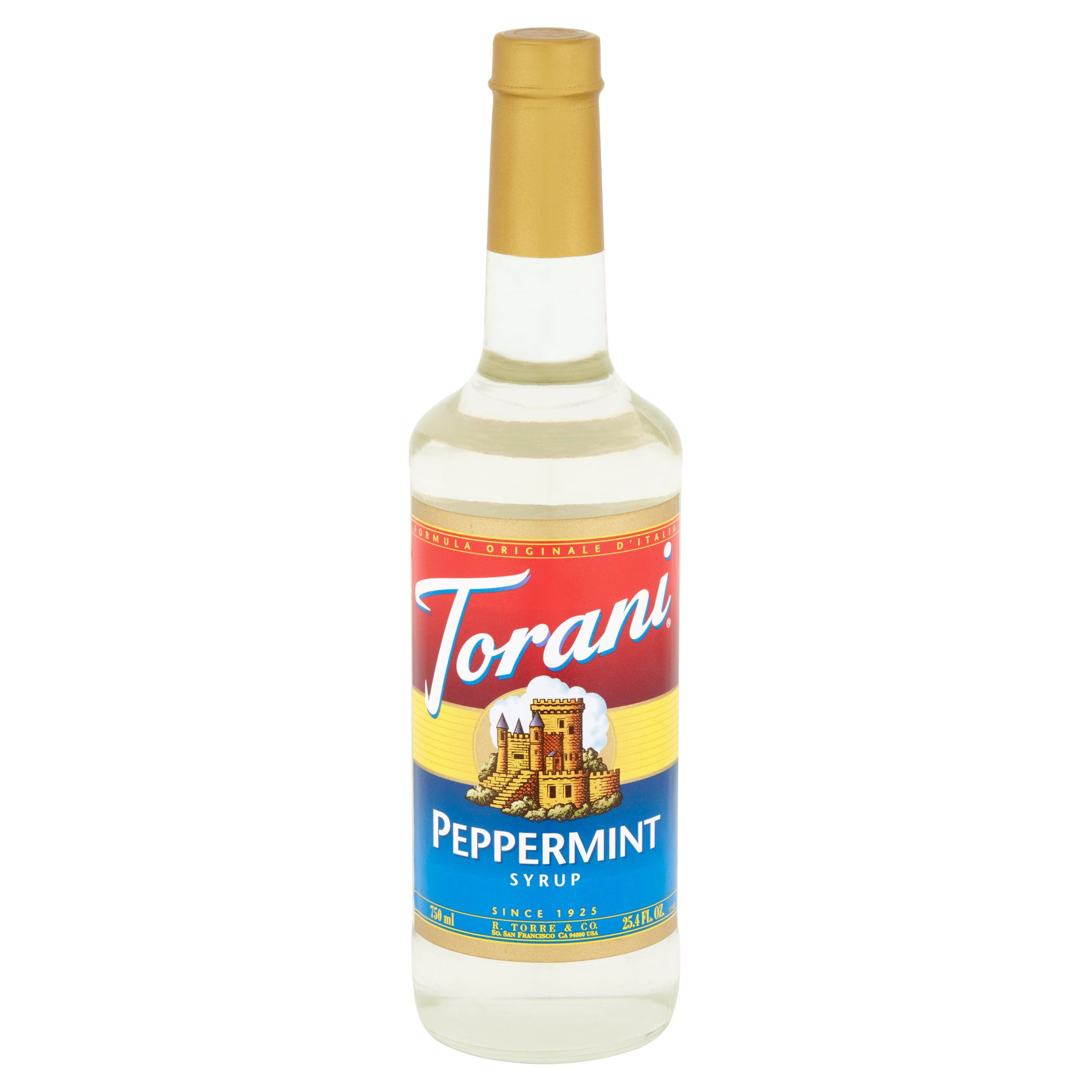 Torani Peppermint Syrup, 25.4 fl oz