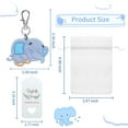 thumbnail image 2 of 30pcs Cute Elephant Key Ring Set With Paper Tags Thank You Gifts For Baby Shower Birthday Party Decoration, 2 of 8