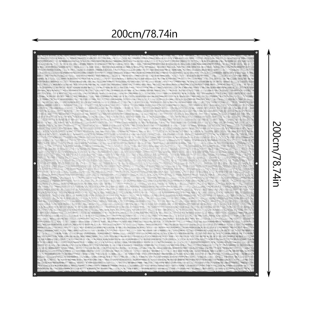 Reflective Sunshade Net Aluminum Foil Sunblock Shade Mesh Cloth Sun Shelter Cover Garden Awnings