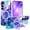 Purple Marble, variant on CASEFIV for Samsung Galaxy S26 Case,[Magnetic Invisible Stand][Military-Grade Drop Protection] Slim Glossy Marble Pattern Back Shockproof Protective Phone Cover,Purple Marble
