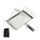 thumbnail image 1 of Parrilla de barbacoa Irfora Estufa portátil Grill Net Mini Horno plegable Grill Rack Barbacoa Soporte para hornear tostadas Soporte de calefacción Herramientas de cocina para barbacoa al aire lib Irfora Parrilla de barbacoa, 1 of 7