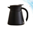 thumbnail image 3 of USEOSITY Black Coffee Carafe Kettle Stainless Steel Teapot Double Walled Vacuum Insulated Hot Beverage Tea Water Coffee Kettle Pot, 3 of 5