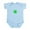 Sky Blue, variant on CafePress - Doherty Infant Bodysuit - Baby Light Bodysuit, Size Newborn - 24 Months