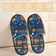 thumbnail image 2 of Fotbe Funny Steam Train Pantuflas Peludas para Mujer con Estampado, Zapatillas de Peluche, Zapatos de Invierno para Casa, Uso Interior y Exterior-Large, 2 of 8