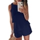 thumbnail image 1 of Monos mamelucos lisos y con estampado floral sin mangas y cuello halter para mujer, 1 of 6