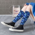 thumbnail image 5 of KLL Glowing Jellyfish Pattern Print Cool Socks Men's Women's Crew Socks Funny Crazy Novelty Stockings, 5 of 6