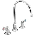 thumbnail image 2 of Moen M-DURA Chrome Two-Handle Kitchen Faucet, 2 of 3