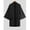 Black, variant on Men's Black Cardigan Loose Fit Kimono Shirts Jackets
