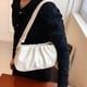 thumbnail image 5 of Bolso Hombro Mujer PU Correa Ajustable Plisado Hobo Sling Bag, 5 of 9