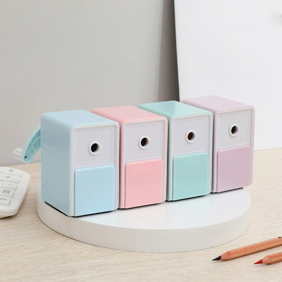 Msgweeeg Pencil Sharpeners Long Point 8-20mm Long Pencil Nibs Self Feed and Adjustable Pencil Strength Artist Pencil Sharpener Manual for Pencils and Art Supplies