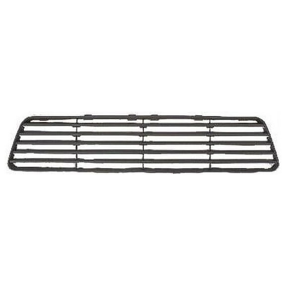 Front Bumper Grille - without Red Line Matte Black - Compatible with 2006 - 2007 Saturn Vue