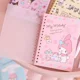 thumbnail image 5 of Lindo cuaderno Sanrio Kuromi Hello Kitty, figuras de Anime, Cinnamoroll, My Melody, libro de mano, Nota de papel para niñas, regalos, Juguetes, 5 of 5