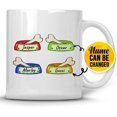 thumbnail image 3 of Personalized Mugs For Best Dog Mom Ever Mother's Day Birthday Thanksgiving Christmas Presents for Pet Dogs Lovers Fur Mama from Daughter Son 11 Oz 15 Oz Ceramic Coffee Mug (4 Bowls), 3 of 7