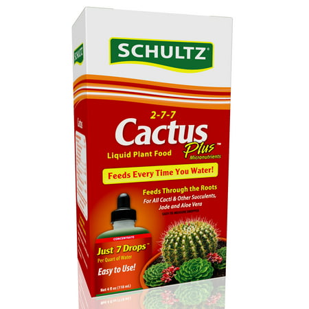 Schultz 4oz Cactus Plus Liquid Plant Food 2-7-7