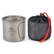thumbnail image 4 of De Gran Capacidad Portable Titanium Pot Multiusos Taza De Agua Al Aire Libre Con Cubierta Bolsa De Red Para Acampar Senderismo Actividades Al Aire Libre 600 Ml Eigraketly OD007710-00, 4 of 7