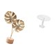 thumbnail image 4 of Escultura De Hoja De Metal Abstracta Nórdica, Adorno Para Mesa, Fiesta, Casa De Muñecas En Miniatura, Decoración De Mesa Auxiliar Redonda, Simulación De Vida, Casa De Juegos De Jardín, 4 of 7
