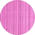 thumbnail image 1 of Ahgly Company Indoor Round Oriental Pink Modern Area Rugs, 6' Round, 1 of 4