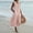 pink, variant on CHUANK Womens Dresses Clearance Under $5.00 White Maxi Dress for Women Solid Solor V-Neck Sleeveless Button Dress Cotton Linen Long Sundresses for Women